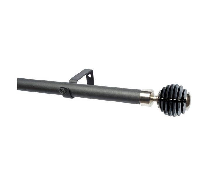 Design House 28PSS15MB Single 28mm Stacked Pole Set - Black (1500mm)
