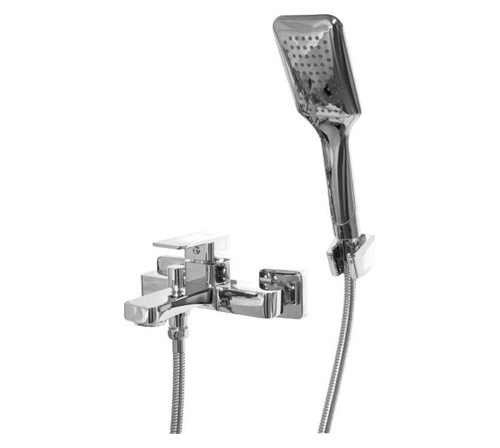 Lusso Magra Bath Mixer Wall Type - Chrome (210 x 185 x 93mm)