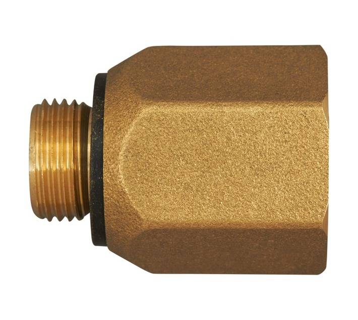 Cadac To Bullnose Adapter - Brass Yellow (90 x 30 x 135mm)