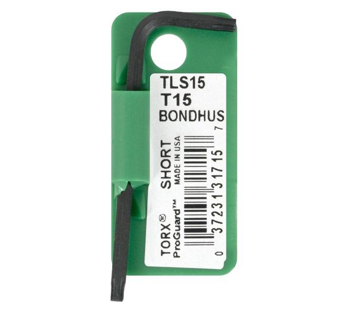 Bondhus T15 Progaurd L-Wrench Torx Key