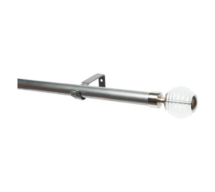Design House 28PSSC15MB Single 28mm Stacked Pole Set - Clear (1500mm)