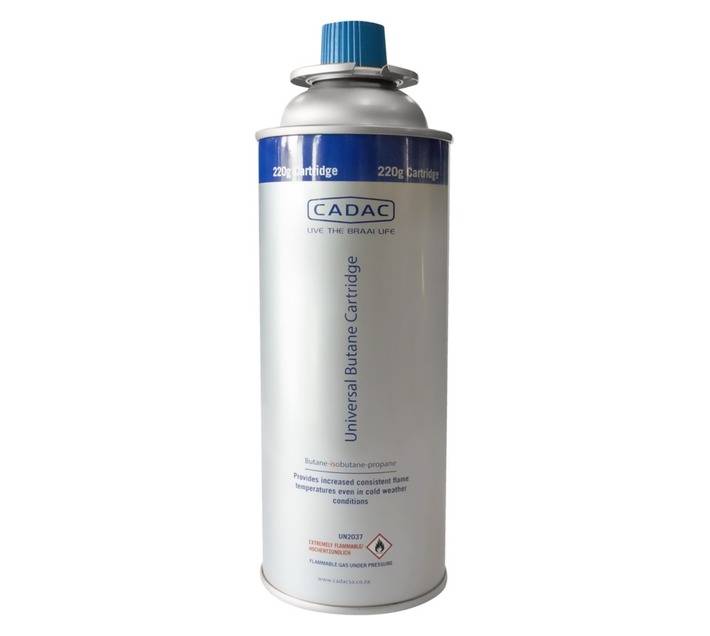 Cadac Butane Gas Cartridge with Nozzle (220g)