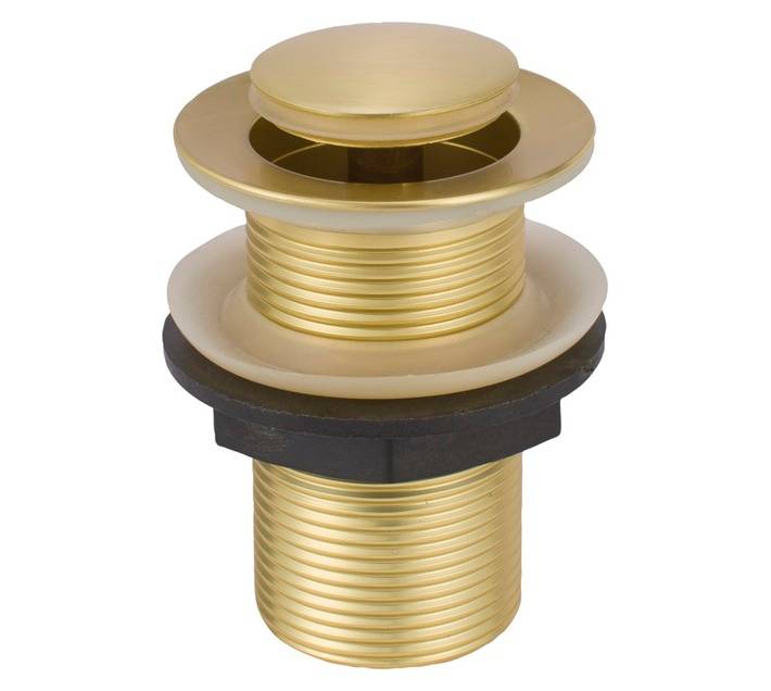 Splashworks Basin Pop Up Waste Trap - Gold (32mm)