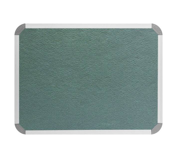 Parrot Products BD0760L Aluminium Frame Information Board - Grey (1500 x 1200mm)