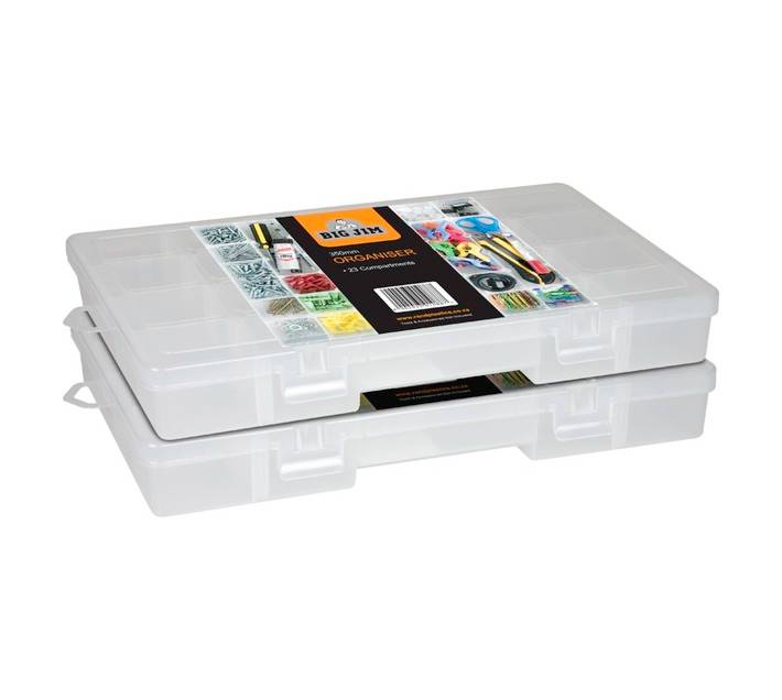 Big Jim Basic Organiser Set - Clear (350mm)