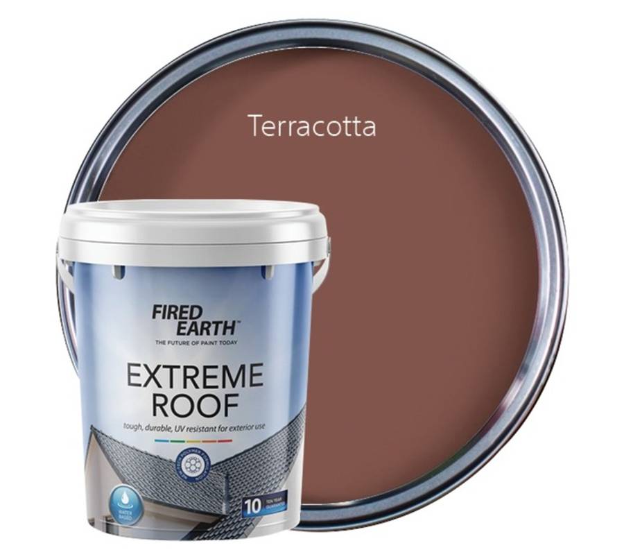Fired Earth Extreme Roof Acrylic - Terracotta (20L)