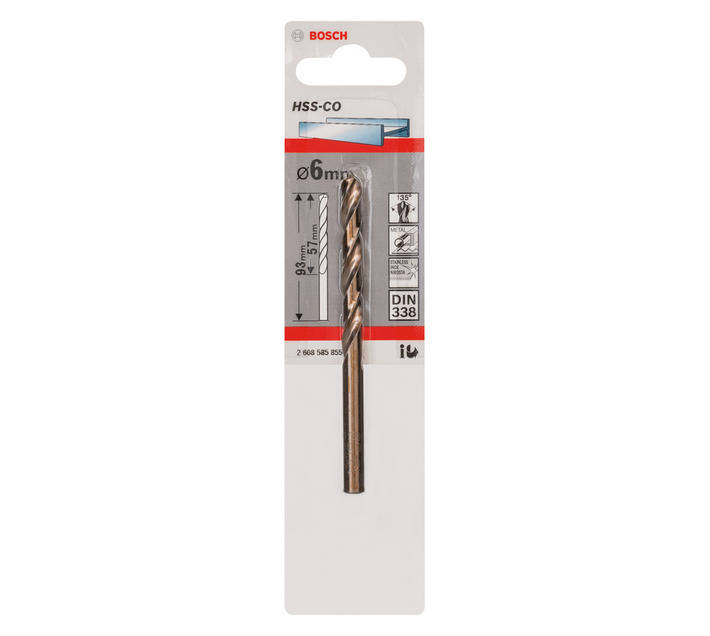Bosch HSS 6 x 57 x 93mm Drill Bit