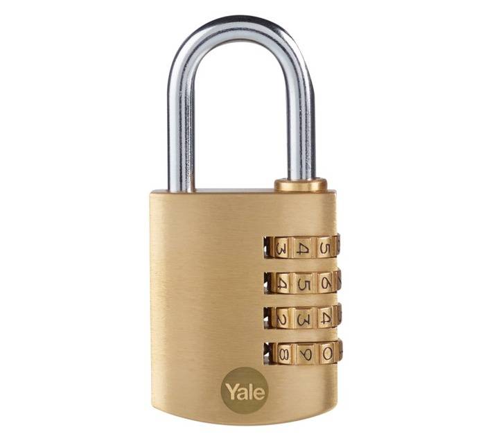 Yale Combination Brass Padlock (40mm)