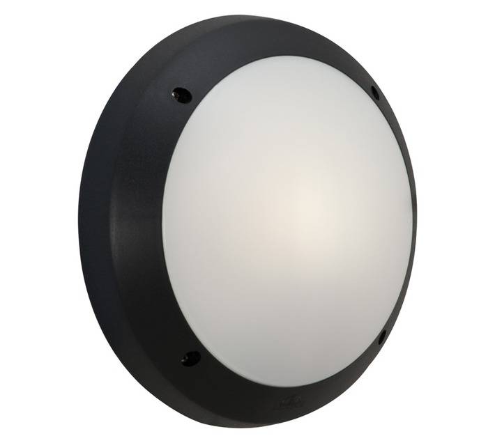Fumagalli Gelmi Round Bulkhead Light - Black (60W)