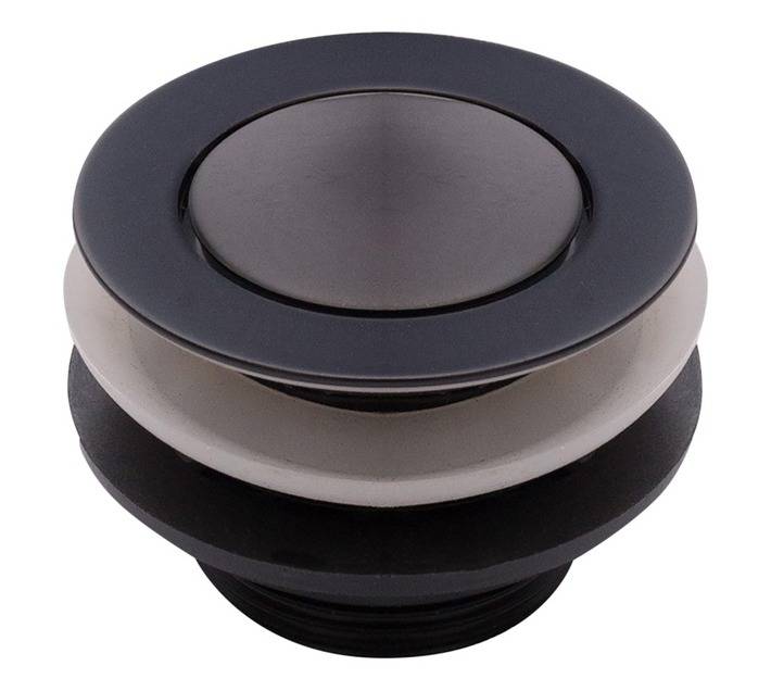 Splashworks Bath/Sink Pop Up Waste Trap - Black (40mm)