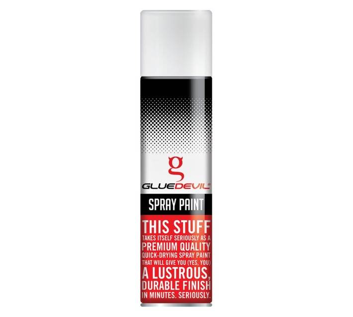 Glue Devil Spray Paint - Primer White (300ml)