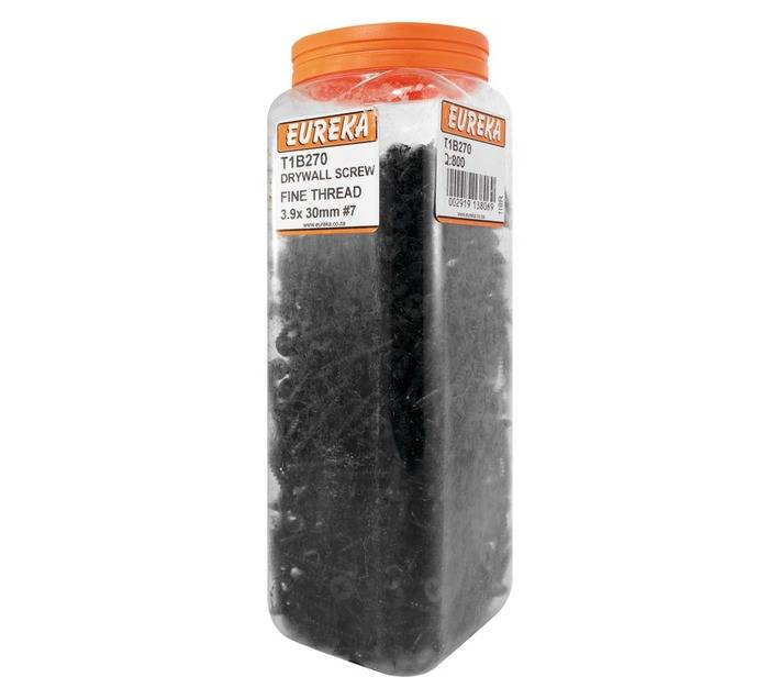 Eureka 800 x Fine Drywall Screws (3.9 x 30mm)