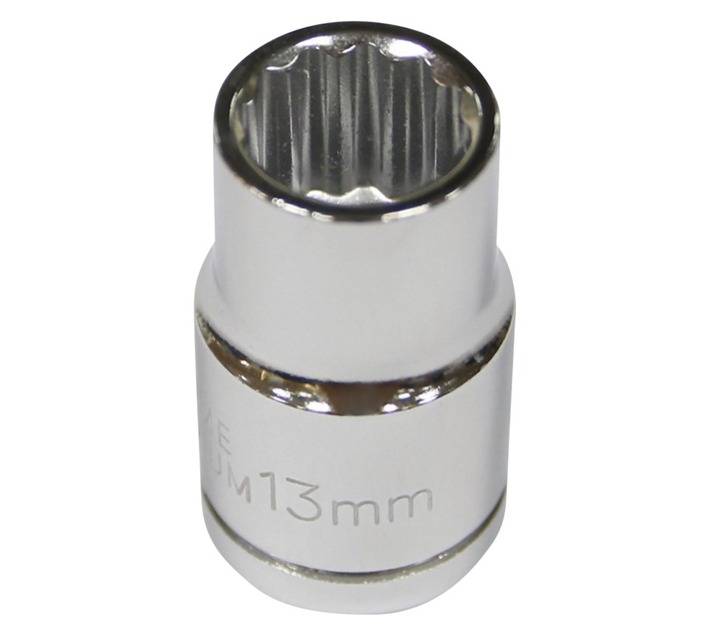Mastercraft Â½" Drive 12 Point Socket (13mm)
