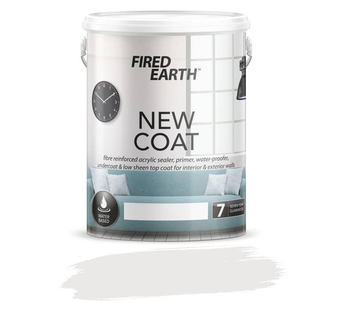 Fired Earth New Coat - White (5L)