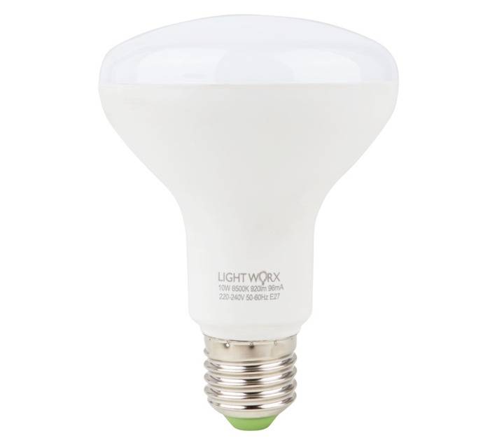 Lightworx LED R80 10w E27 - Cool White