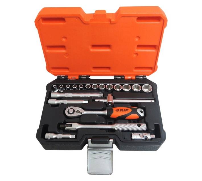 Grip GMS020 20 Piece 1/4 Drive Socket Wrench Set