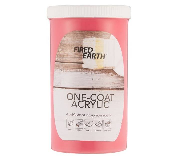 Fired Earth One Coat Paint - Salmon (1L)