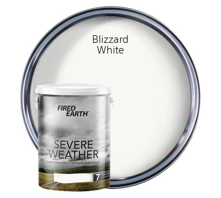 Fired Earth Severe Weather - Blizzard White (5L)