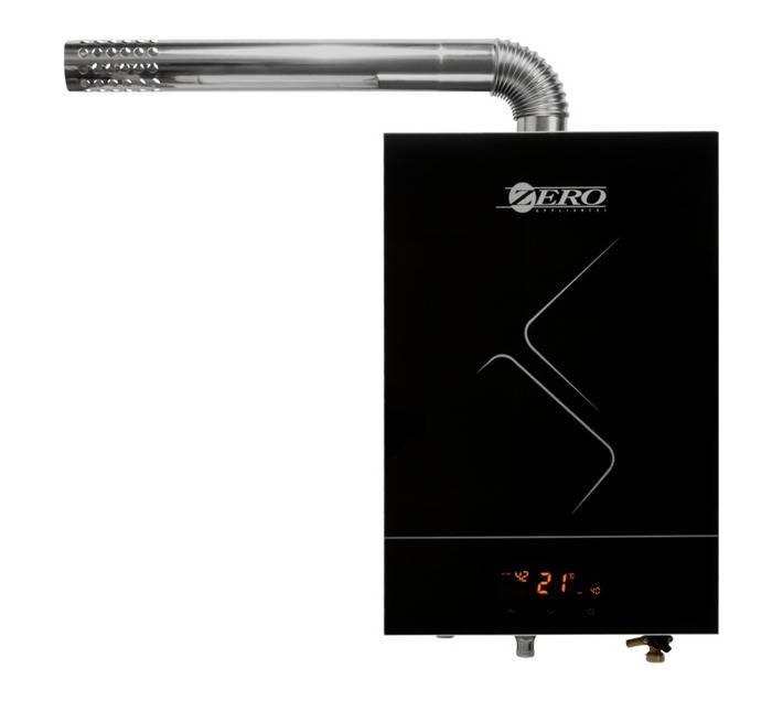 Zero Gas Water Heater with Glass Face (18L)