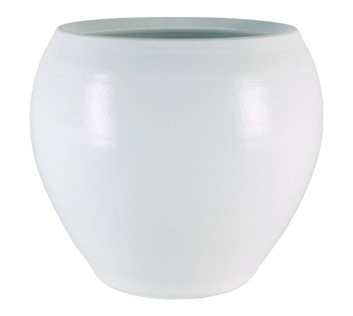 TS Indoor IP6816 Cresta Pot - Pure White (190 x 190 x 160mm)