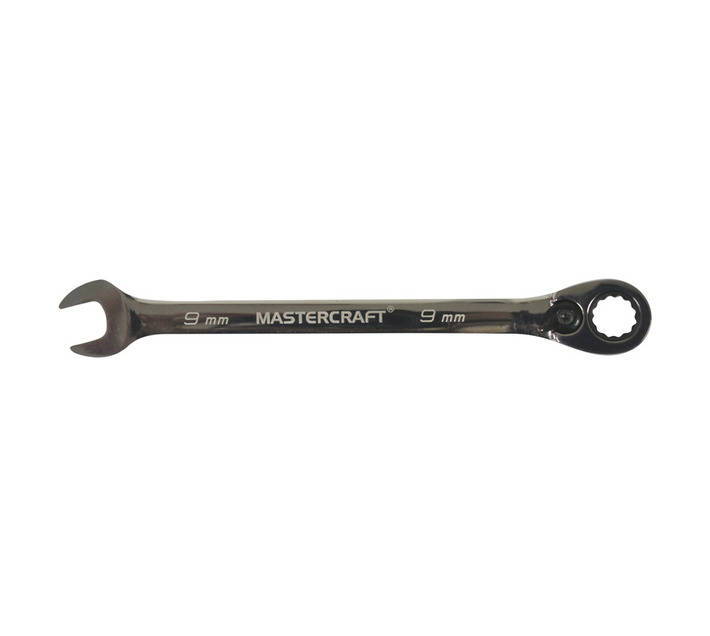 Mastercraft Ratchet Comb Wrench (9mm)