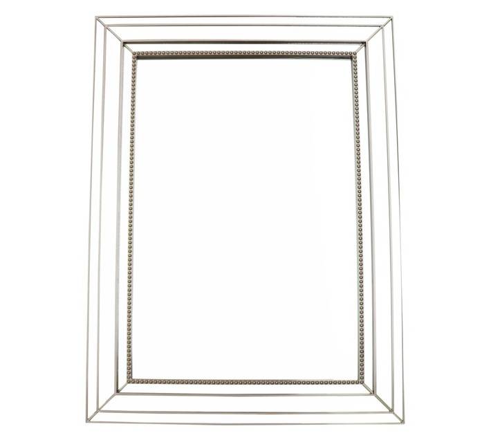 Design House DH6081 Valencia Mirror - Silver (960 x 710mm)
