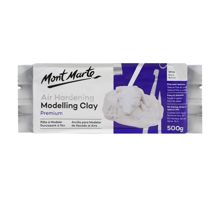 Mont Marte Modelling Clay - White (500g)