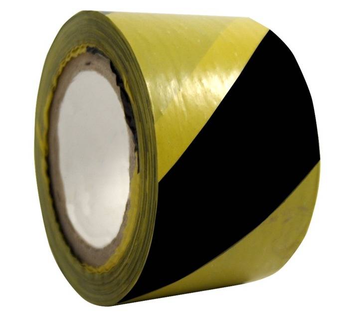 DEJUCA IBTY175 Barrier Tape - Yellow/Black (75mm x 100m)