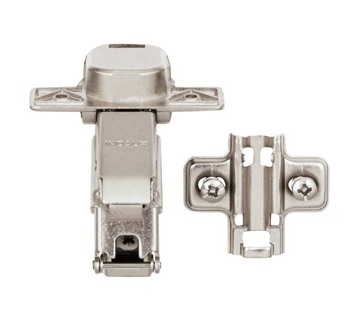 Indaux 180 Degree Hinge With Baseplate