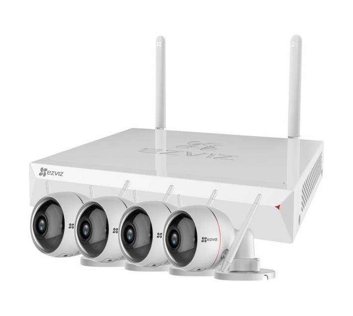 Ezviz Wi-Fi Wireless 8 Channel CCTV System - White