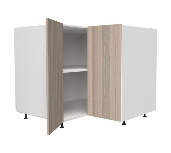 Home and Kitchen Base Unit Wrap Corner Cabinet - Coimbra (900mm)
