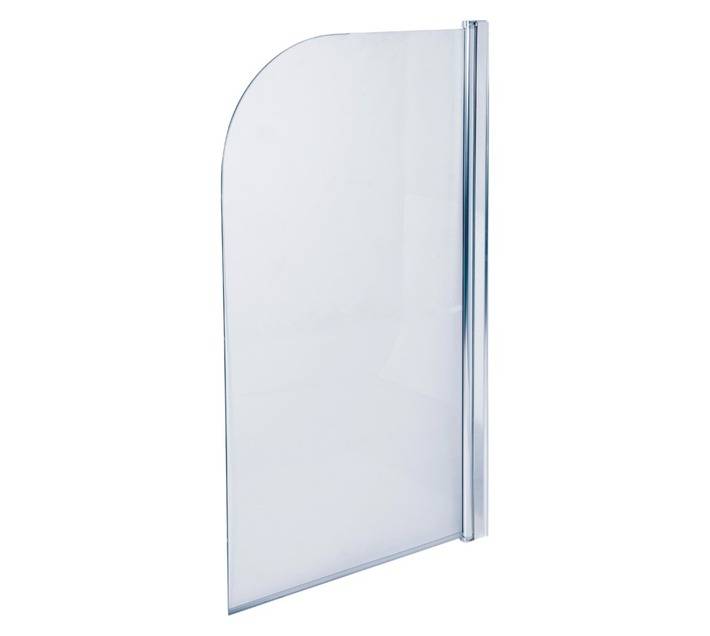 MacNeil Aqua D'or Bath Screen - Chrome (1400 x 800mm)