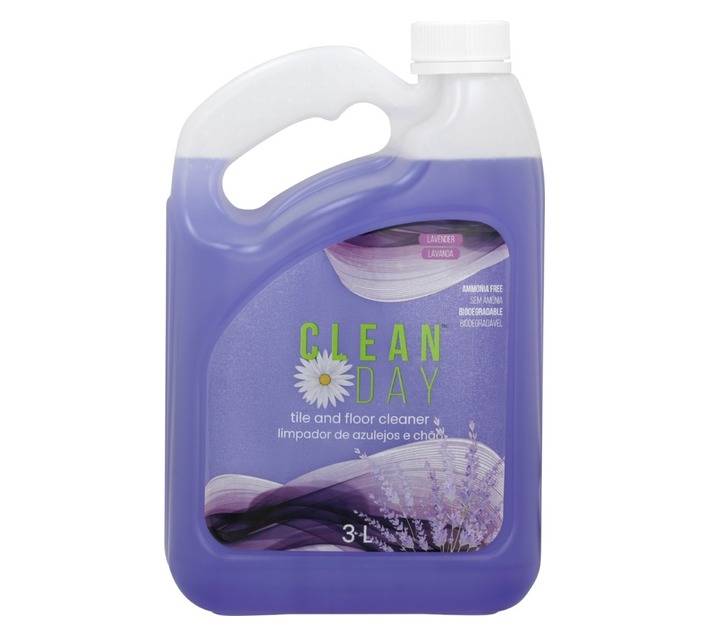 Clean Day Tile and Floor Cleaner - Lavender (3L)