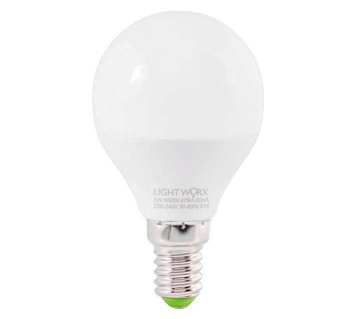 Lightworx LED Golf Ball 5w E14 - Cool White