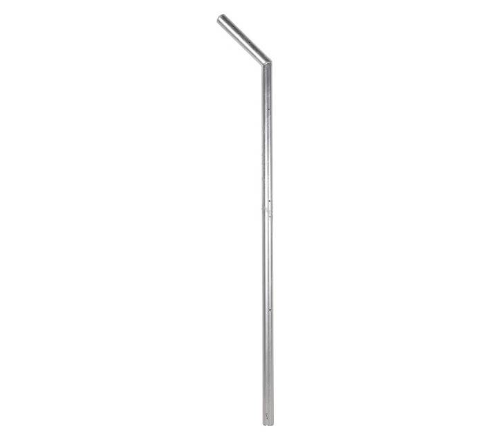 Awesome Steel Security Post - Silver (1600 x 2400 x 50mm)