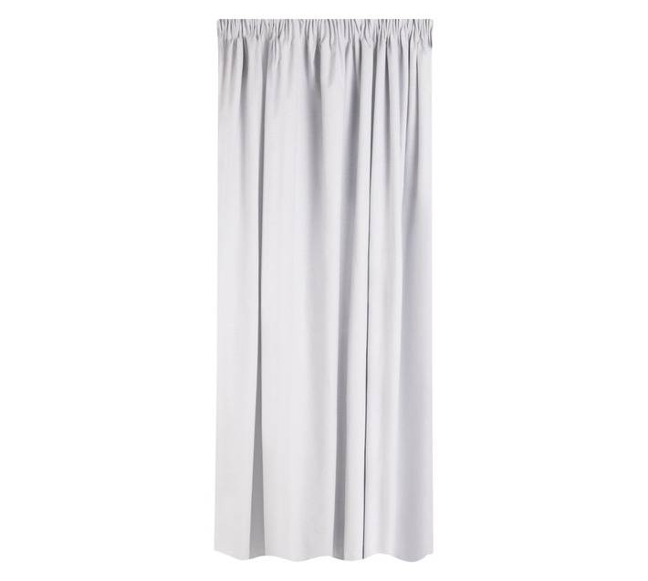 Design House Textured Block Out Taped Curtain (2300 x 2180mm)