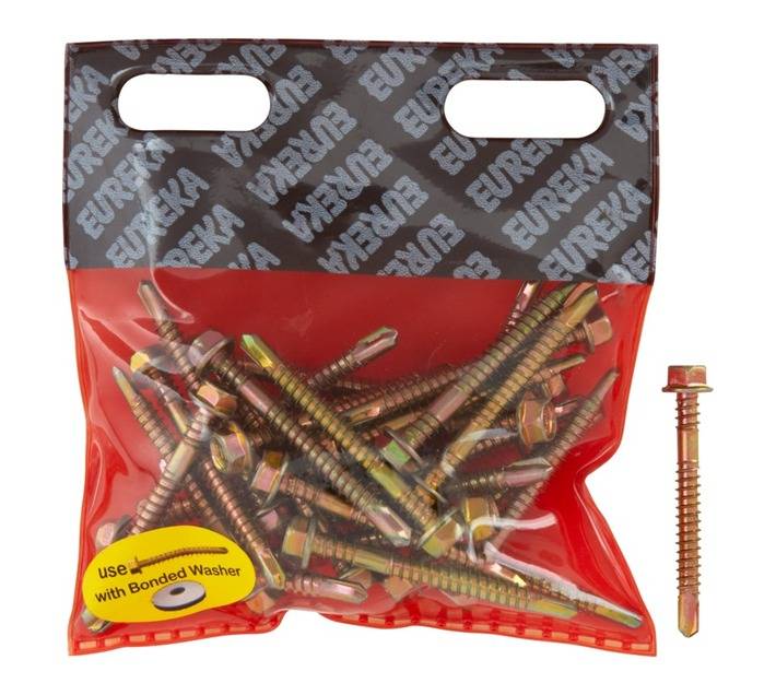 Eureka 30 x Tek Hex Screws (5.5 x 50mm)