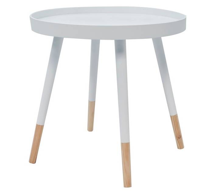 Home and Kitchen LCM16032 Mayi Side Table - Grey (510 x 520 x 65mm)
