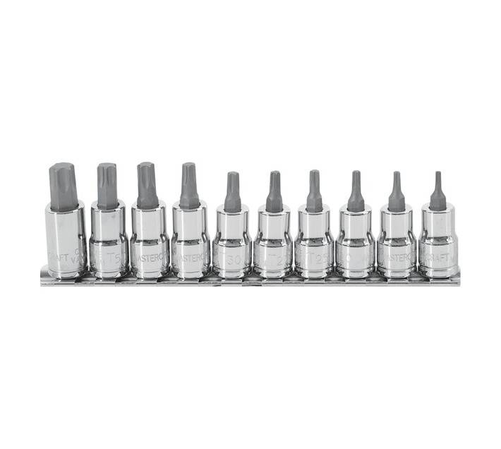 Mastercraft Socket Set 3/8" Torx Bit (10 piece)