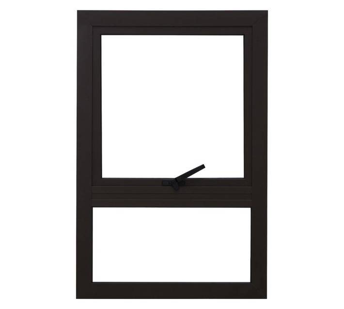 Prestige Top Hung 1v Aluminium Window - Bronze (600 x 900mm)