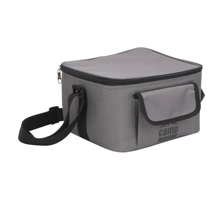 Camp Master 12 Can Medium Tier Cooler Bag - Grey