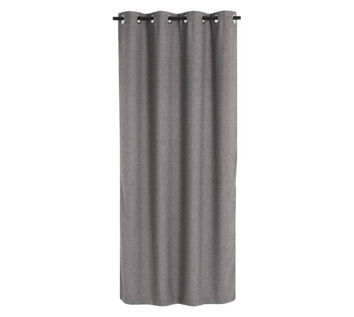 Design House Sublime Eyelet Curtain - Antique Silver (1400 x 2250mm)