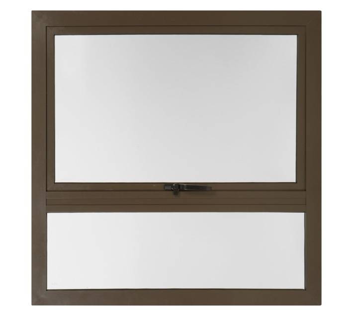 Prestige Top Hung Aluminium Window - Bronze (900 x 900mm)