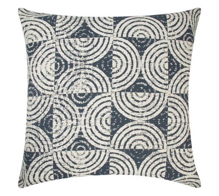 Design House Half Circle Printed Scatter Cushion - Geoprinted (600 x 600mm)