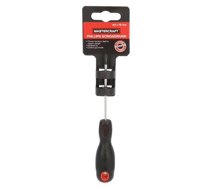 Mastercraft GSSD0023 Chrome Phillips Screwdriver (75mm)