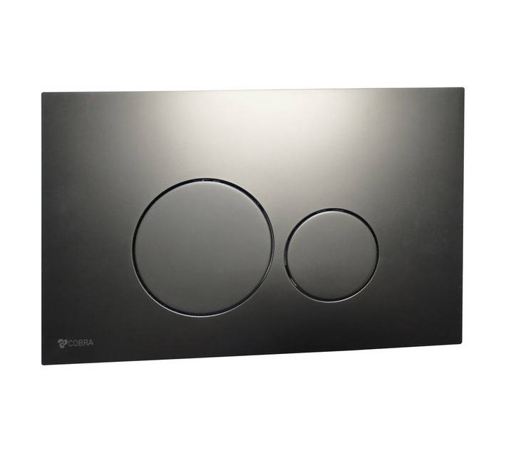 COBRA ACTUATOR PLATE - ROUND EBONY