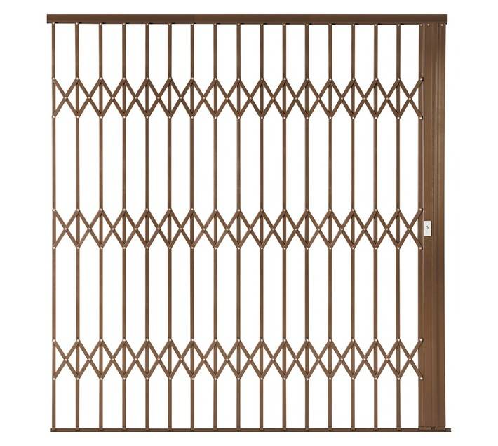 Xpanda Alu-Glide Plus Security Gate - Bronze (2500 x 2150mm)