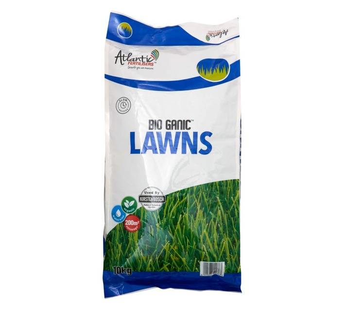 Atlantic Fertilizers ABC10 Bio Ganic for Lawns Fertilizer (10kg)