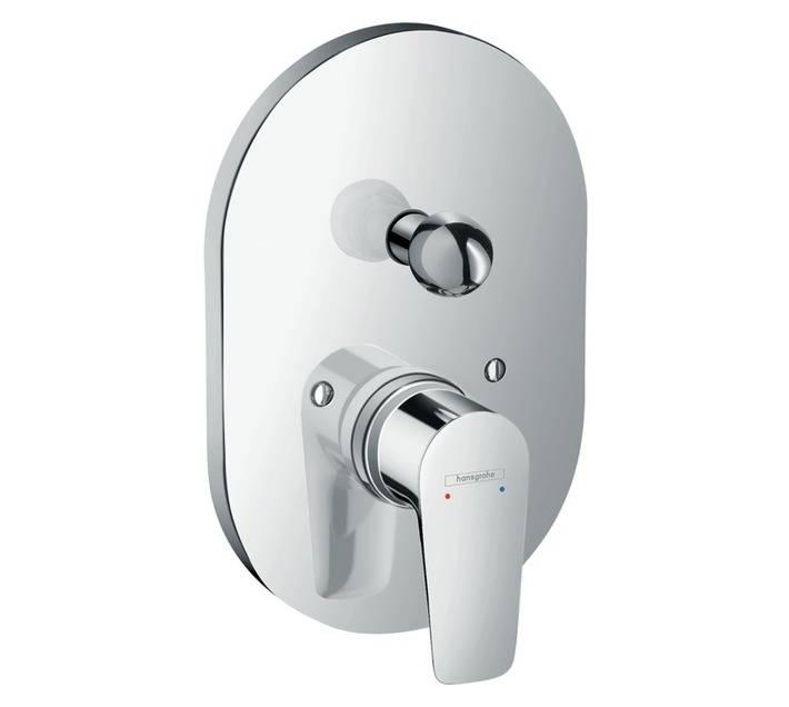 Hansgrohe Talis E Concealed Bath Mixer - Chrome