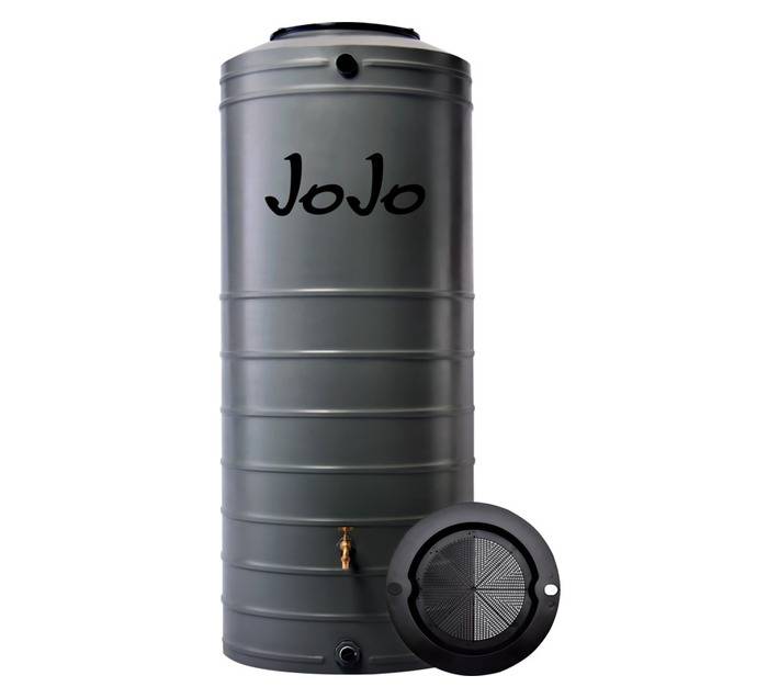 JoJo Slimline Water Tank - Stormy Sky (1000L) 1000SLMB STS